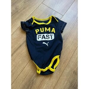 Puma Baby Boy One Piece Body Suit Size 3-6 Months